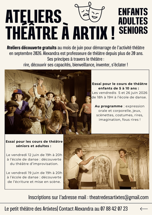 Atelier théâtre